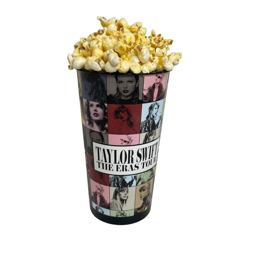 Taylor Swift Display Faux Food Prop Buttered Movie Popcorn Eras Tour